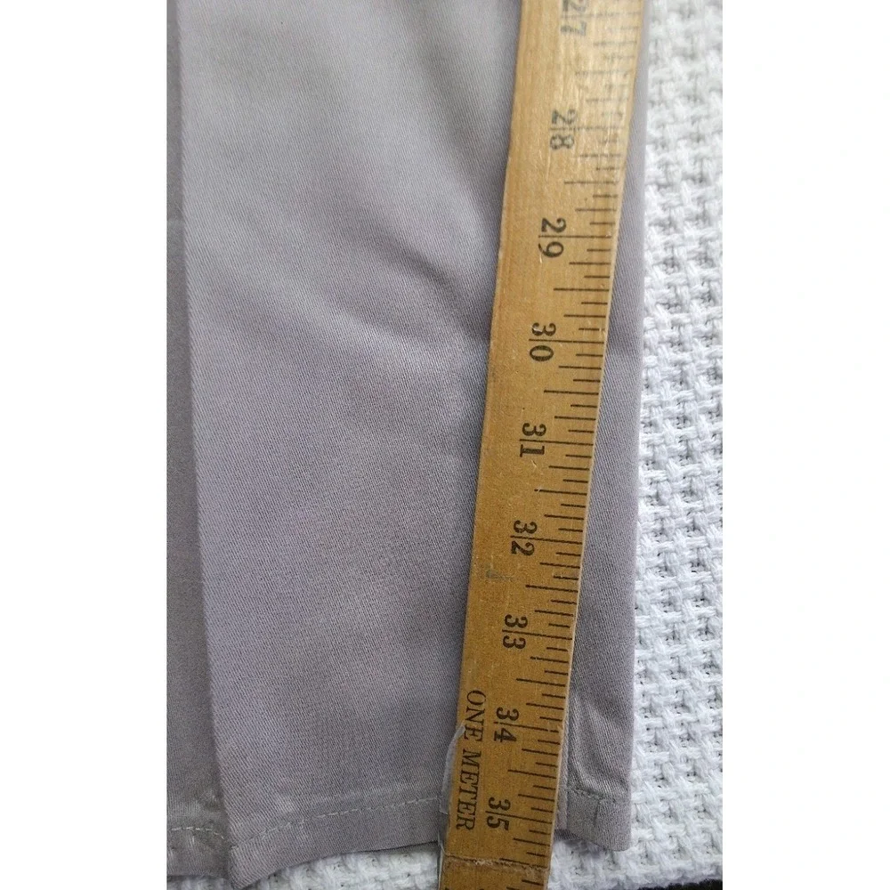 Joe's Jeans Men's 34x32 Gray Stretch Twill Pants Straight Leg Five Pocket
